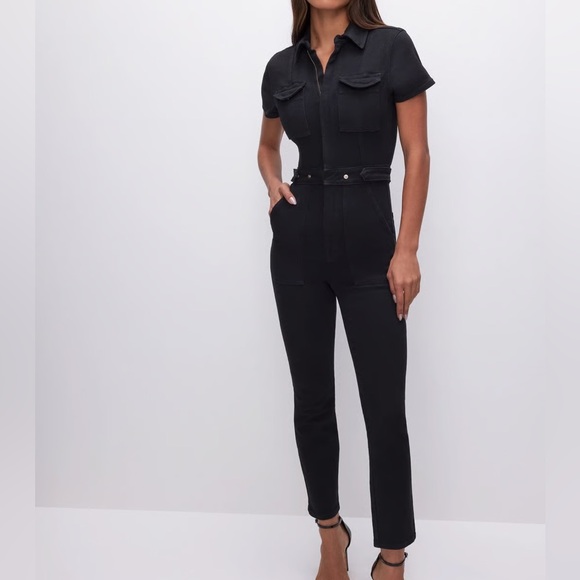 Good American Pants - Good American Black Jumpsuit, S